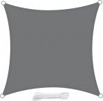 Swift Markiis 2 x 2 m / 6.56 x 6.56 ft Square Veekindel UV kaitse PES vetth&uuml;lgav p&auml;ikesekaitse r&otilde;du ja terrass, Hall