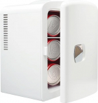 iTOMA 4-liitrine minik&uuml;lmik, 6-kanali kaasaskantav jahuti - isiklik k&uuml;lmik hoolduseks, kompaktne minik&uuml;lmik kontorisse, magamistuppa, kolledži &uuml;hiselamusse, valge (K4201WH)