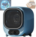 Tragbarer Kondensationstrockner, Kondensationstrockner Mit Edelstahltrommel 450w, Kleine W&auml;schetrockner, Kleiner Kondensationstrockner, Ideal F&uuml;r Kleine R&auml;ume Blue