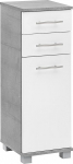 Schildmeyer Nitro Highboard 136973, kivihall/valge matt, 30,3 x 32,6 x 88,6 cm