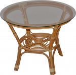 moebel direkt online Rotangist laud klaasist &uuml;mmargune rotangist laud l&auml;bim&otilde;&otilde;t 70 cm