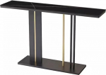 Konsoollaud Konsoollaud sissep&auml;&auml;sualas metallist klambriga, kitsas diivanilaud esikusse, sissep&auml;&auml;sualasse, fuajeesse, koridori, elutuppa (v&auml;rv : must, suurus : 47.2X13.8X31.5inch)