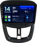 BXLIYER - [6G+128G] - Android 12 autostereo Peugeot 207 (2006-2015) - Traadita CarPlay/Android auto - Kaamera ja mikrofon - IPS 9-tolline 2 DIN - DSP rool WiFi DAB Fast Boot 360 kaamera AHD kaamera