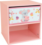 Fun House Koala PM 713301 Children's Bedside Table with Drawer