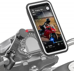 AmazonDe/BBKOW Shapeheart - magnetiline mobiiltelefoni hoidja mootorratta Pro koos laiendiga | Vibratsioonivastane | Universaalne 360 p&ouml;&ouml;ramine | mootorratta mobiiltelefoni hoidja veekindel