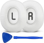 Ersatz-Ohrpolster f&uuml;r JBL Tune 700 (700BT)/710 (710BT)/720 (720BT)/750 (750BT,750BTNC)/760 (760NC) Kopfh&ouml;rer, Ohrpolster mit weicherem Ger&auml;uschisolierungsschaum (valge)