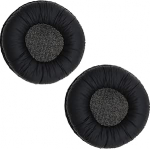 1 paar k&otilde;rvapadjad, mis &uuml;hilduvad Plantronics CS540 Savi W440 W445 W740 W745 SupraPlus HW251N asendusk&otilde;rvaklappidega Heaset k&otilde;rvaklappidele mustad