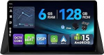 [6G+128G,Octa-Core] - MSD Autoradio f&uuml;r Honda Accord 8th (2008-2013) | Android 15 GPS Navi Radio | CarPlay Android Auto Lenkradsteuerung Dual-Band WiFi DSP DAB | Tagfahrkamera MIC | 2 Din 9 Zoll