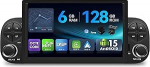 [6G + 128G, Octa-Core] - MSD Autoradio Fiat Panda MK3 Type 319 (2013-2020) Android 15 GPS raadio CarPlay Android auto roolijuhtimispult Dual Band WiFi DSP DAB tagurduskaamera MIC 2 DIN 9-tolline 2 DIN 9-tolline