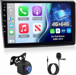 4G + 64G Androidi autoraadio Fiat Bravo 2008-2013 juhtmevaba Carplay & Android Car, 9-tolline IPS puuteekraan koos GPS, WiFi, 32EQ, Bluetooth 5.0, FM/RDS raadio, SWC, tahavaatekaamera, tagantj&auml;rele vaatamise kaamera.