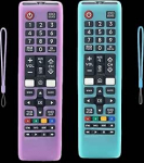 2 x Silikoonist kaitsekate Samsung TV AA59-00741A AA59-00786A BN59-01175N BN59-01315B Puldi l&ouml;&ouml;gikindel libisemiskindel pestav