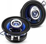 Pyle 120 W autok&otilde;lar 8,8 cm (3,5 tolli) - 2-k&auml;iguline koaksiaals&uuml;steem, 4 Ohmi impedants, 1-tolline neod&uuml;&uuml;m-tweeter, 4 cm (1,61 tolli) paigalduss&uuml;gavus, KSV m&auml;his, pol&uuml;injektsioonimembraan - sisseehitatud