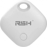 RSH Air Tag Androidile 1 Pack Pagasi j&auml;lgimise m&auml;rgised t&ouml;&ouml;tavad koos Google Find Hub App, Bluetooth Tracker Key Finder ja eseme leidja pagasi, seljakoti, kohvri jaoks, laetav, valge (t&uuml;&uuml;p C)