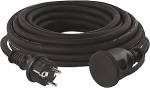 Emos pikenduskaabel Schuko electric 008 10 m 3 x 1,5 Kummi
