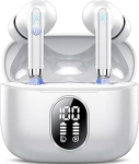 2025 Neue Bluetooth 5.4 Kopfh&ouml;rer, QXQ Kopfh&ouml;rer Kabellos Sport In Ear Headphones mit 4 ENC Mic, 40 Std Kabellose Kopfh&ouml;rer Tiefer Bass, Noise Cancelling Earbuds mit LED-Anzeige Kompatibel Android iOS