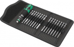 Wera Kraftform Kompakt 60, Bit Holder with Bit Assortment, Imperial - 17 Piece 05051042001
