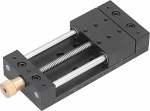 Linear Stage Actuator - Manual Sliding Table Aluminium Alloy for Precise Applications in Automation Technology and Mechanics, Default