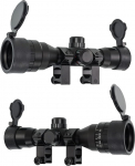X-Bow FMA 4x32 AOIR Rifle Scope; Can Also Reach Long Distances - The Visor is Water-, Fog and Bounce-Resistant, Scope for Air Rifle and Crossbow