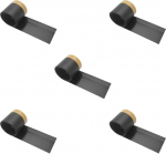 Leisurealeaneag Set of 5 3M Under Sofa Toy Separator Bumper Guard Adjustable for Sofa Black