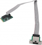 Gigabit M.2 M Key Ethernet Network Expansion Card, Single Port 2.5G M.2 A E Server NIC, RTL8111H Network Card for Industrial Control Devices, Straight Pin