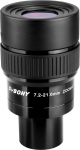 Svbony SV191 Zoom Telescope Eyepiece 1.25 inch, 7.2-21.6 mm Parfocal Telescope Lens, Wide Angle FMC Telescope Lens, Astronomical Accessories for Moon, Planets, Nebula, Star Cluster