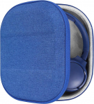 Geekria k&otilde;rvaklappide &uuml;mbris JBL Live 500 BT, Tune500BT, T450BT, E45BT, T600BTNC, k&otilde;va kandekott, kaitsekott k&otilde;rvaklappide &uuml;mbrisele (sinine)
