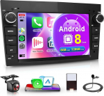 6G + 128G 8 Core Wireless Carplay Android autoraadio Opel Astra Antara Vectra Corsa Zafira Meriva Vivara Vivaro 7-tolline autoraadio koos Android auto navigatsiooniga GPS WiFi Bluetooth FM/RDS/DSP/SWC-ga