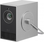 LG Electronics HU710PB CineBeam Q Laser Compact 4K UHD projektor, kuni 120 tolli, 500 luumenit, automaatne pildi seadistamine, HDMI 2.1, USB-C, webOS 6.0, LG ThinQ