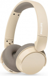Philips TAH3209BG Leichter ohraufliegender kabelloser Bluetooth-Kopfh&ouml;rer mit passiver Ger&auml;uschisolierung - 25 Stunden Spielzeit, deutliche Anrufe, dynamischer Bass, 2 tunni USB-C-Laden - Beige