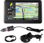5-tolline GPS GPS Sat Nav Resistive Screen 256MB / 8GB Universal Memory Auto Truck Driver MP3 / FM Playback Eluaegne kaartide uuendamine