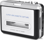 Zerone Portable Audio Cassette Converter, USB kassett MP3 kassetirecorder koos CD k&otilde;rvaklappidega