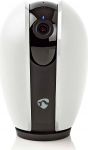Nedis WIFICI21CGY Smartlife Indoor Camera | WLAN | Full HD 1080p | Pan Tilt | Cloud Storage (optional) / microSD (not included) | Night Vision | Android&trade; / iOS | Dark Grey/White