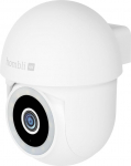 Hombli 4K QHD Pan & Tilt Outdoor Surveillance Camera, 355&deg; Pan 70&deg; Tilt Angle, WiFi, Infrared, Coloured Night Vision, Motion Activated Floodlight & Alarm, IP65, Compatible with Alexa & Google