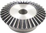 Verzahnung Spiralkegelrad Kegelrad 4 Mod Metallkegelrad Getriebeteile Mechanisches Kraft&uuml;bertragungszahnrad 15-40 Z&auml;hne(25 Hammaste)