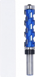 1/2-tollise varrega Flush Trim Router Bit, volframterasest sulamspiraalide konstruktsioon, 3/4-tolline l&otilde;ikamise l&auml;bim&otilde;&otilde;t, 2 9/16-tolline l&otilde;ikepikkus, topeltlaager puidut&ouml;&ouml;tlemiseks