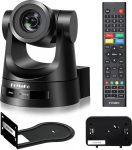 FoMaKo 20X-SDI HDMI PTZ kaamera, 20x optiline zoom, Full HD 1080P@60fps Broadcast Livestream PTZ kaamera kiriku ja live tootmise jaoks, PoE toetatud, samaaegselt HDMI/3G-SDI/IP v&auml;ljundid (FMK20SDI)