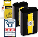 PATONA 2 x asendusaku Nikon EN-EL1 650 mAh &uuml;hildub Nikon Coolpix 4300 4500 4800 5000 5400 5700 8700 775 880 995 Konica Minolta Dimage A200 ENEL1 EN EL1