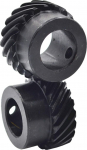 ZGF-Br. 2 tk hammasratas 1M 13T 15T 20T 45 kraadi 90&deg; spiraalhammasratas 6 8 10 12 14 15 mm l&auml;bim&otilde;&otilde;t (augu l&auml;bim&otilde;&otilde;t: 6 mm, hammaste arv: 1M 15 hammast)