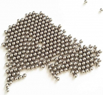 500tk - 6.95mm x 500tk S&uuml;sinikterasest t&auml;psuspallid, teraskuulid, 2, 2.38, 2.5, 3, 3.175, 3.5, 4, 4.5, 5, 6mm