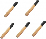 iplusmile Pack of 5 Hammer with Wooden Handle Replacement Handle for Hammer Hammer Handle Made of Wood Hickory Wood Handle Wooden Hammer Part Accessories for Wooden Hammer