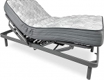 DU&Eacute;RMETE ONLINE, Ergomax 90 x 190 Pack elektriline voodi tugevdatud + m&auml;luvahuga madrats Dorsaltec Wood, antratsiithall