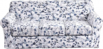 KRFOONN Stretch Diivan Diivan katab 2 padjad, tr&uuml;kitud diivanid kahe istuja Slipcover 2 eraldi istmepadja katted, pestav diivan Slipcovers, m&ouml;&ouml;bli kaitsja (Loveseat, 15)