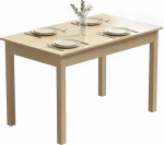 HOMCOM Kaasaegse disainiga kahetooniline s&ouml;&ouml;gilaud suure lauaplaadiga 4-6 istekohale Puidust 119 x 70 x 75 cm - Puidust