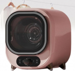 Kondensaatoriga riidekuivatusmasin, 5kg v&otilde;imsus, kuum ja k&uuml;lm &otilde;hk, 3D-kuivatus, t&ouml;&ouml;laua- v&otilde;i seinakinnitus, ruumi s&auml;&auml;stev disain, 0-200 minuti taimer.