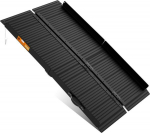 Ramp for people folding wheelchair ramp 60 cm - 182 cm - portable wheelchair ramp for doors with steps (91 cm)