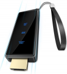 Miracast traadita HDMI dongle adapter, kaasaskantav HDMI adapter dongle koos striimingu video / audio / failide &uuml;lekandmiseks Android nutitelefonist HDTV-sse