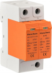 Hescheni &uuml;lepingekaitse seade SPD, HS-15T kombineeritud v&auml;lgukaitseseade T1+T2, 1+N-PE 275V AC, 40kA piksevoolu piiraja, tulekindel, 35 mm DIN r&ouml;&ouml;pale paigaldatav, CE