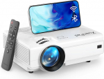 2026 XuanPad t&auml;iustatud WiFi Bluetooth mini projektor, 21000L mini projektor HD 1080P toetatud, kodukino videoprojektor, mis &uuml;hildub TV Stick/HDMI/USB/AV/Laptop/iPhone/Androidiga
