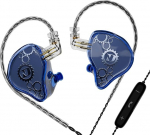 ND Venus In-Ear Monitor k&otilde;rvaklapid 10mm Double Magnetic Dynamic Driver IEM k&otilde;rvaklapid HiFi Gaming k&otilde;rvaklapid 2 Pin eemaldatav kaabel (mikrofoniga sinine 3,5 mm pistik)