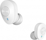 Hama Freedom Buddy Bluetooth k&otilde;rvaklapid (True Wireless, TWS, In-Ear k&otilde;rvaklapid, traadita k&otilde;rvaklapid, traadita bassiv&otilde;imendus, traadita k&otilde;rvaklapid, k&otilde;rvaklapid, h&auml;&auml;ljuhtimine, koos laadimiskarbiga) Valge
